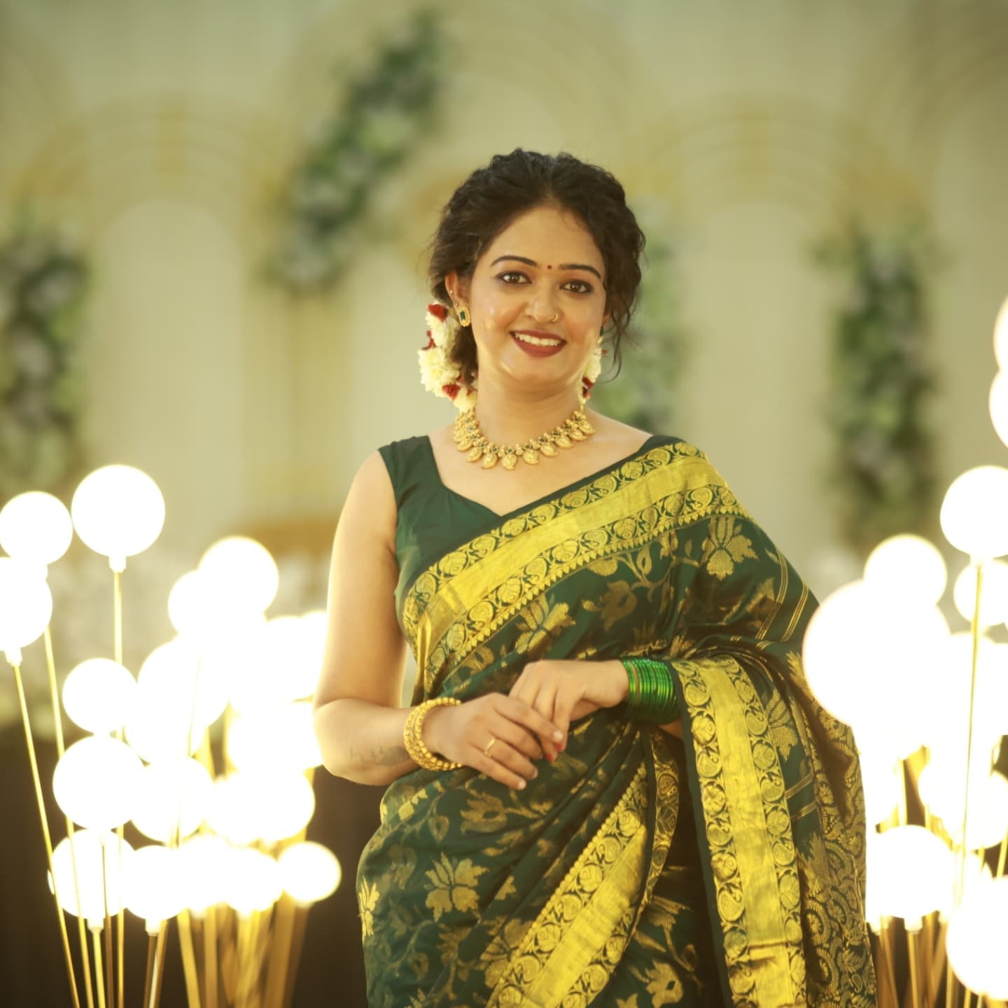 Emerald Silk Radiance